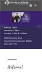 Mobile Screenshot of familyinchrist.com
